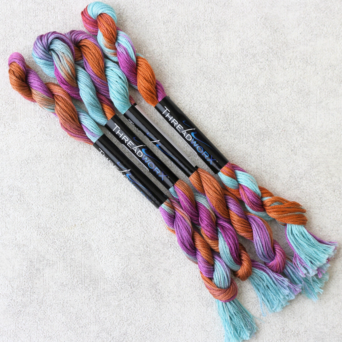 ThreadworX Indian Tapestry 1011 - Variegated Embroidery Thread — The ...